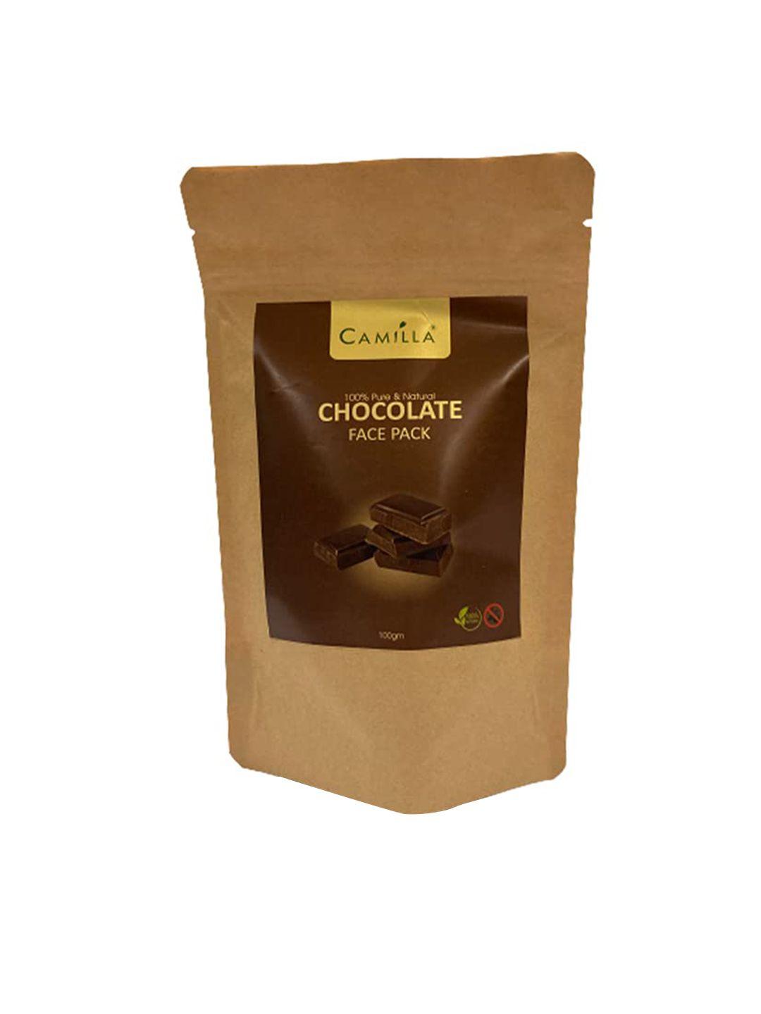 camilla 100% pure & natural chocolate face pack - 100 g