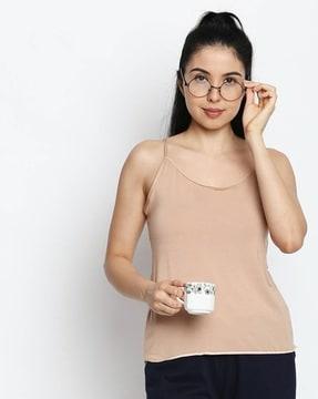 camisole with adjustable straps