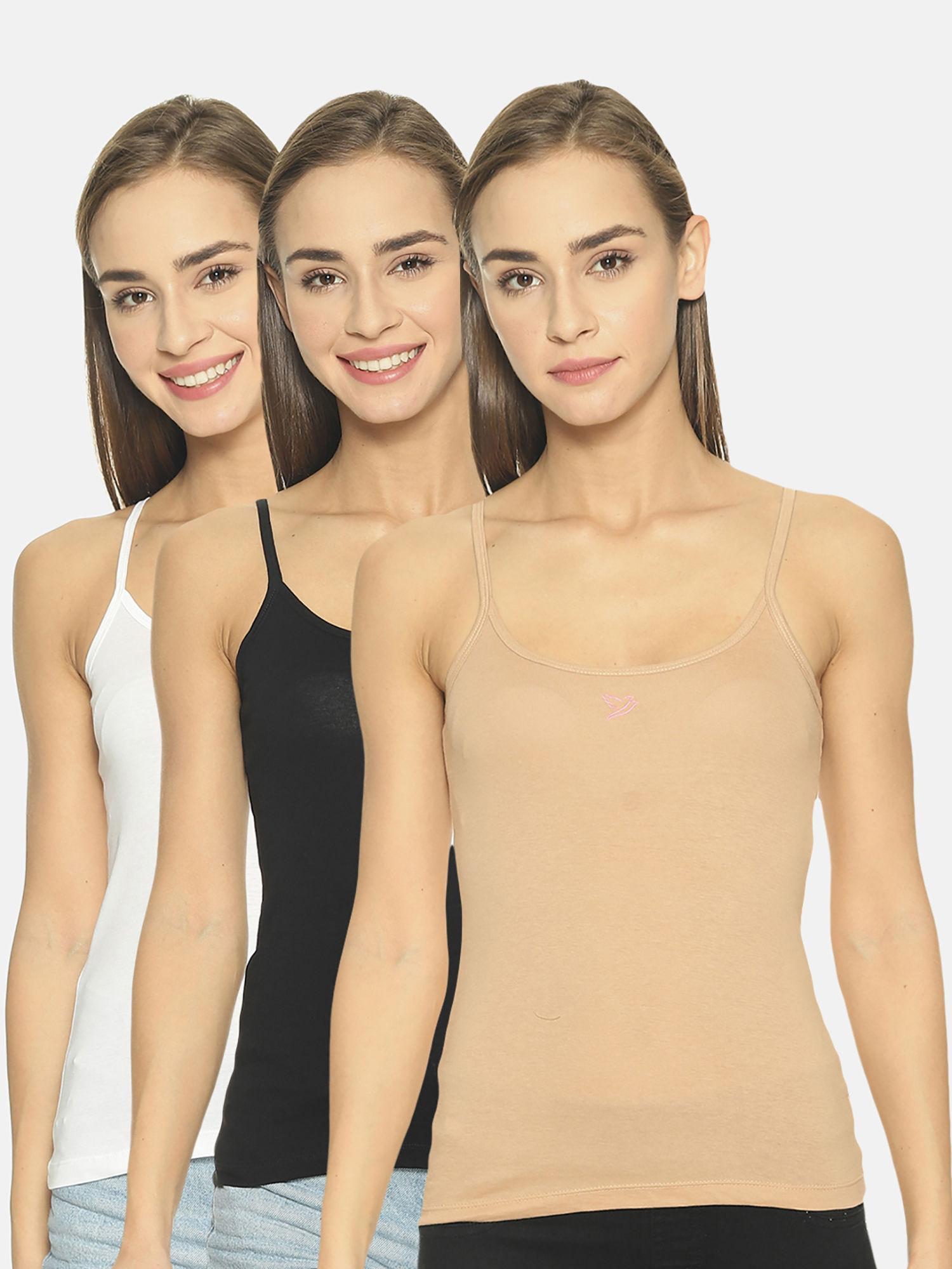 camisole with adjuster combo - multi-color