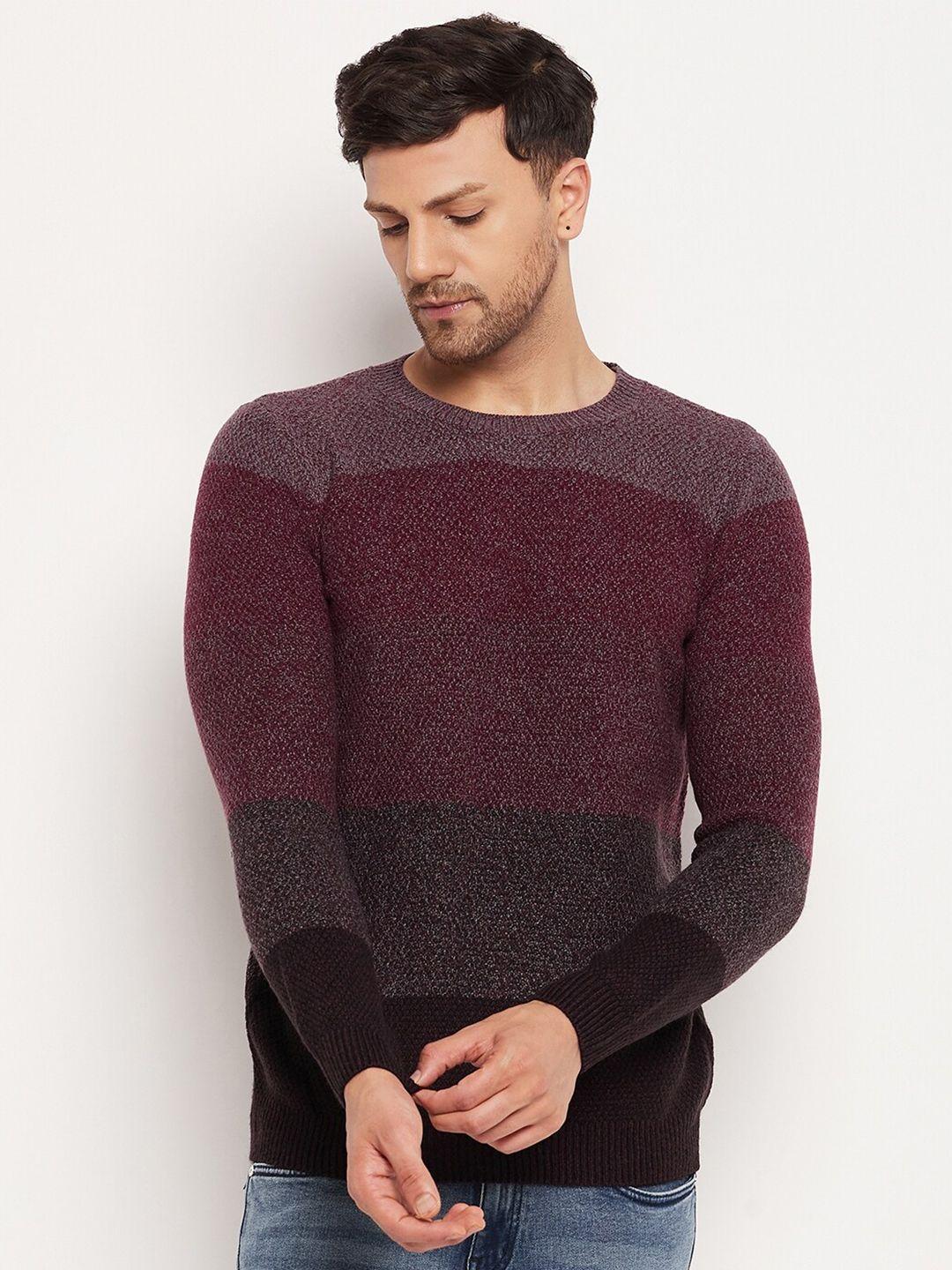 camla colourblocked acrylic pullover