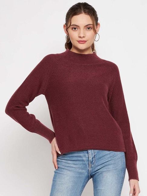 camla rust regular fit sweater
