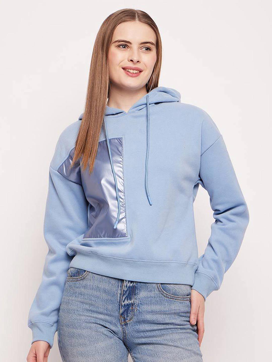camla hooded cotton pullover