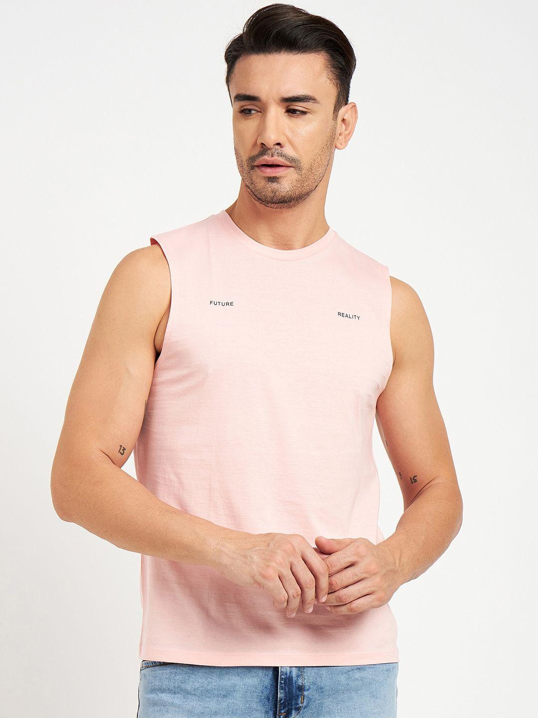 camla men pink pockets t-shirt