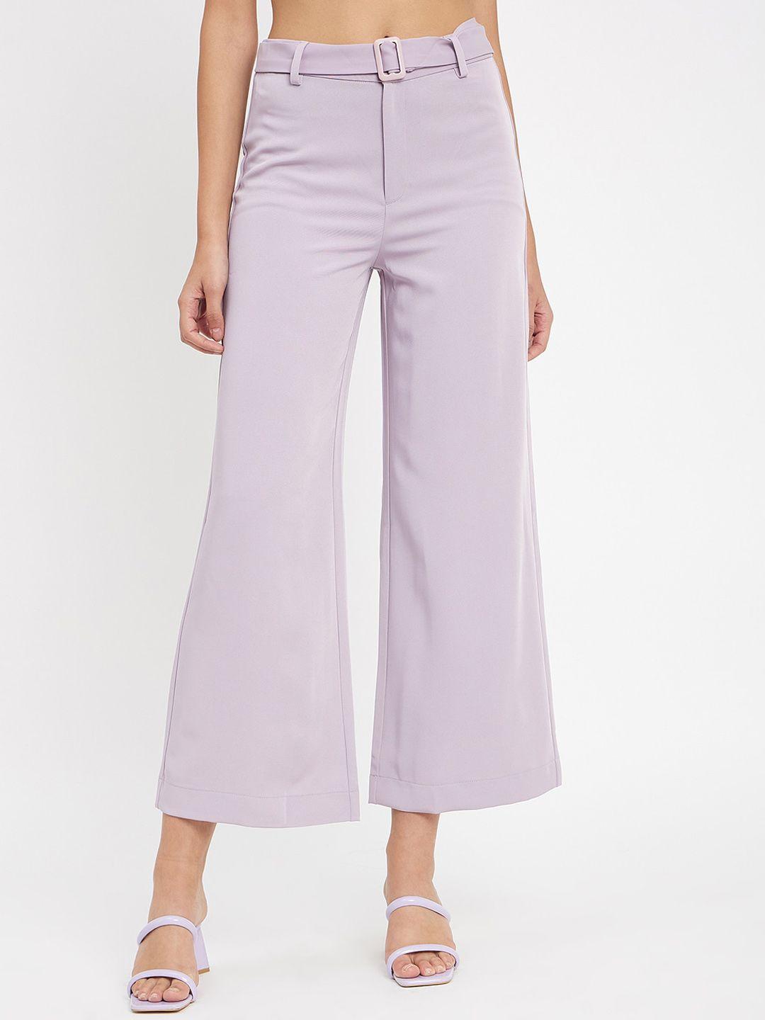 camla women cropped parallel trousers