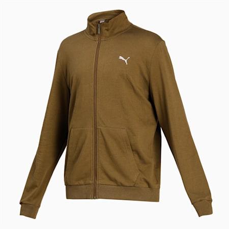 camo box graphic full-zip men's sweatshirt