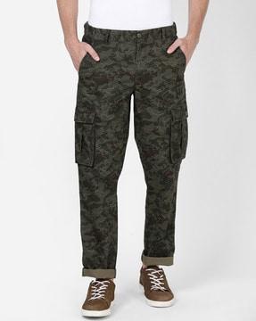 camo print cargo pants