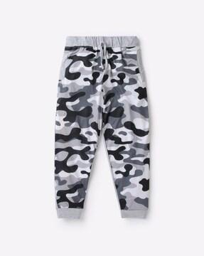 camo print joggers