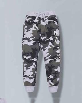 camouflage jogger pants