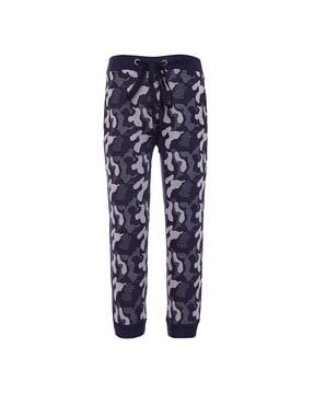 camouflage print joggers