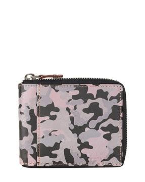 camouflage bi-fold wallet