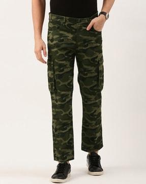 camouflage cargo pants insert pockets