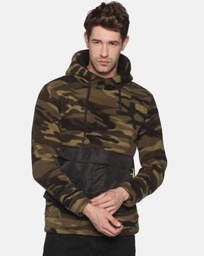 camouflage hooded sweatshirt