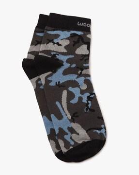 camouflage knitted everyday socks