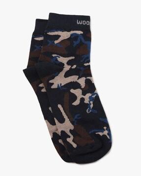 camouflage knitted everyday socks