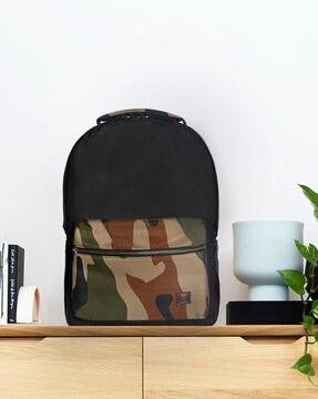 camouflage print back pack