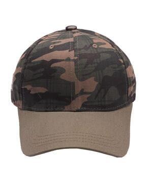 camouflage print baseball cap