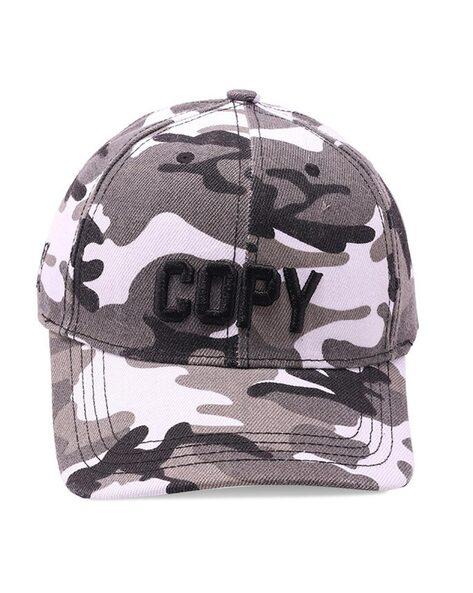 camouflage print baseball cap