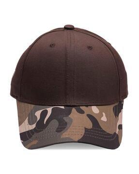 camouflage print baseball cap