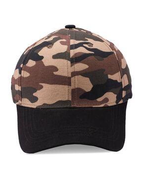 camouflage print baseball cap