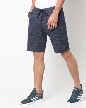 camouflage print bermuda shorts