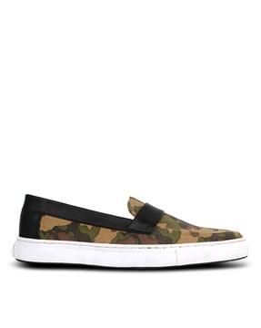 camouflage print casual shoes