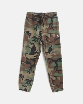 camouflage print joggers