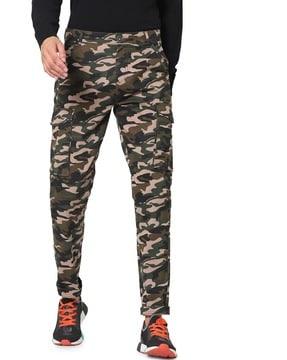 camouflage printed cargo pant