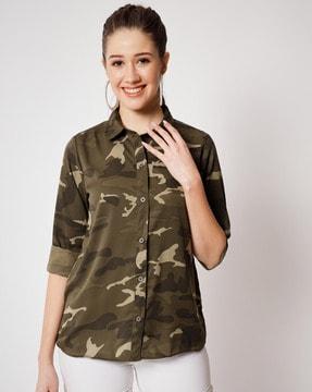 camouflage shirt