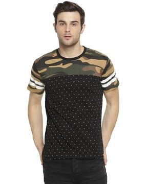 camouflage short sleeves t-shirt