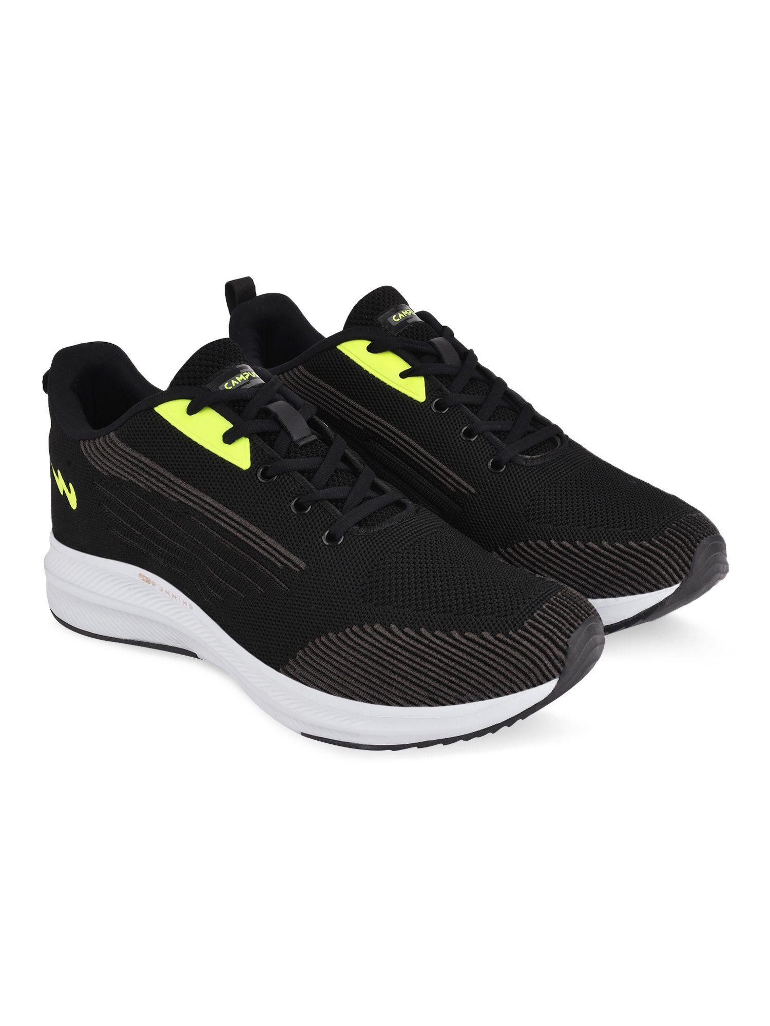 camp marcus black mens running shoes