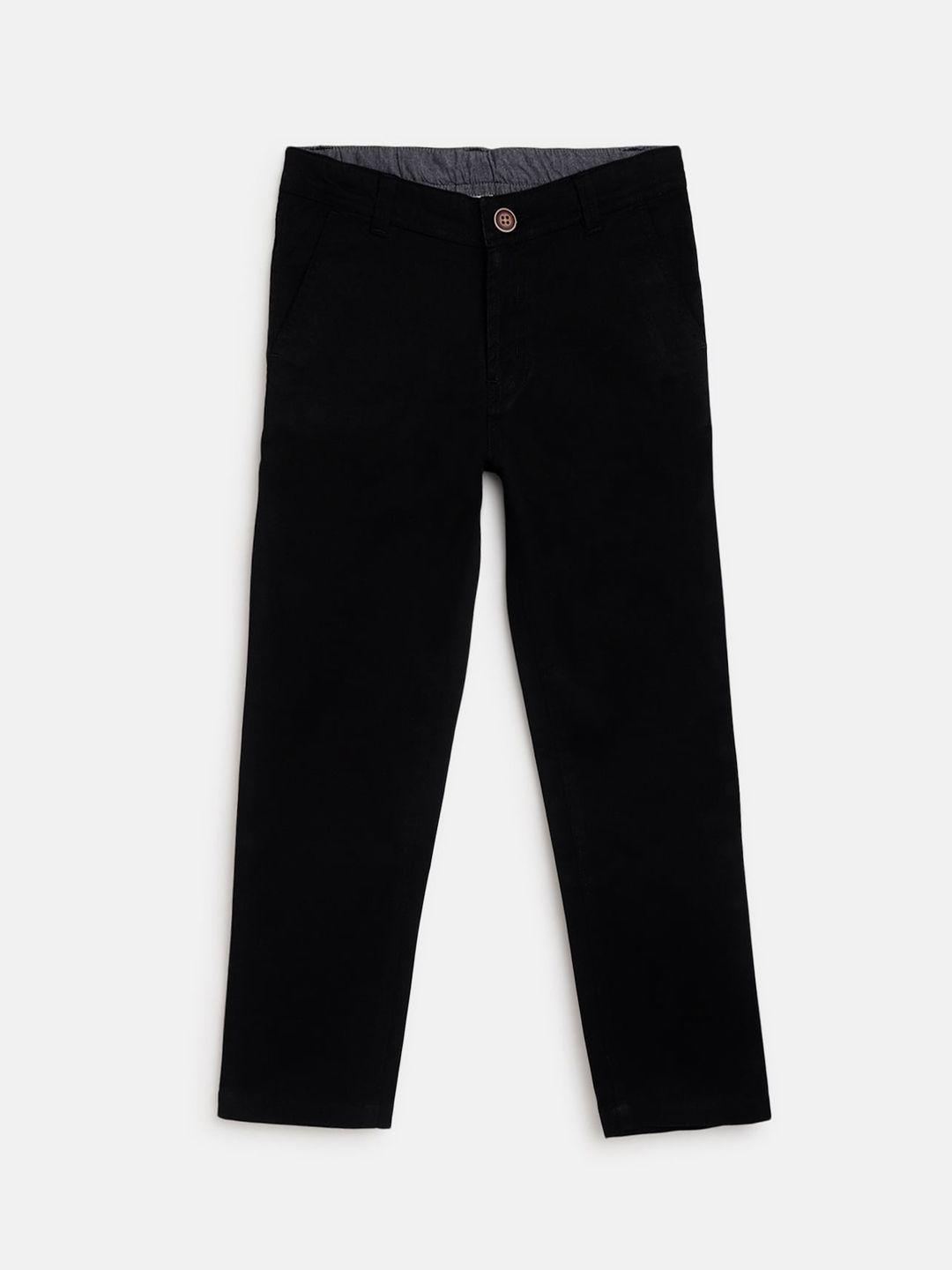 campana boys mid rise chinos trousers