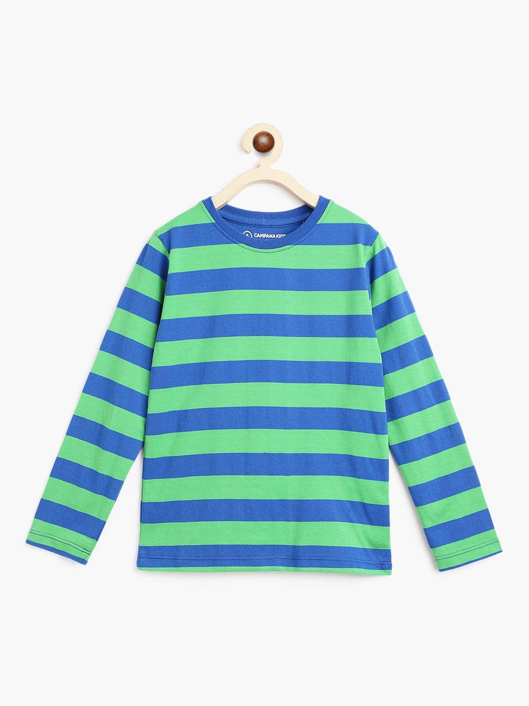 campana striped long sleeves cotton t-shirt