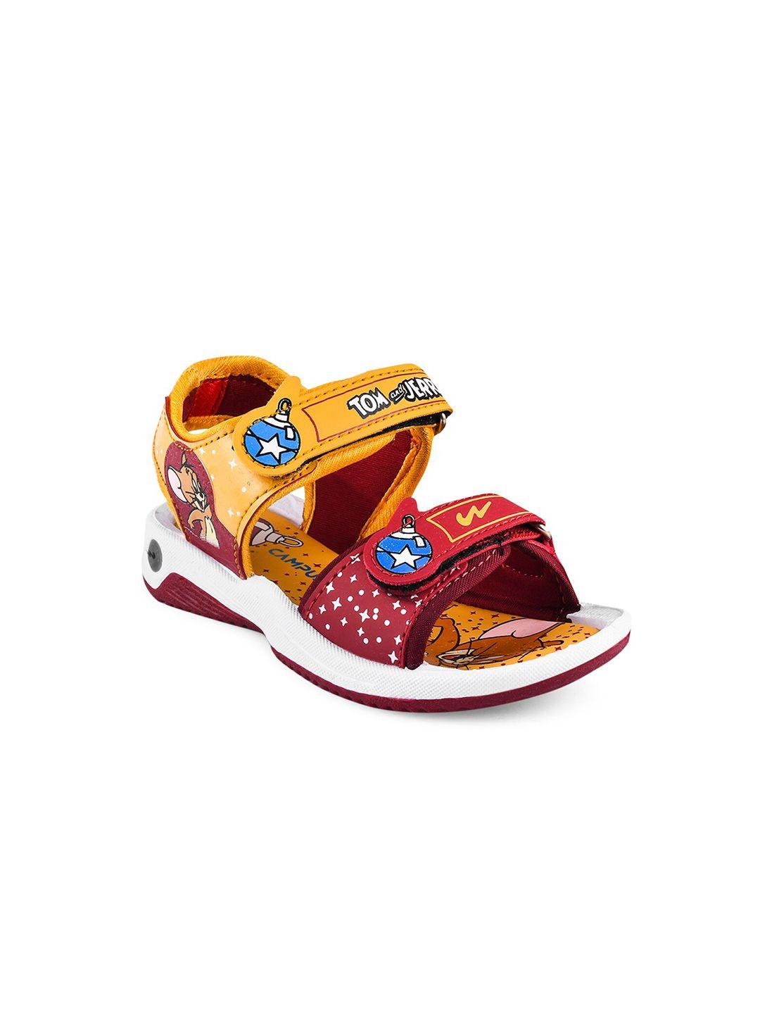 campus kids tom & jerry printed sports sandals