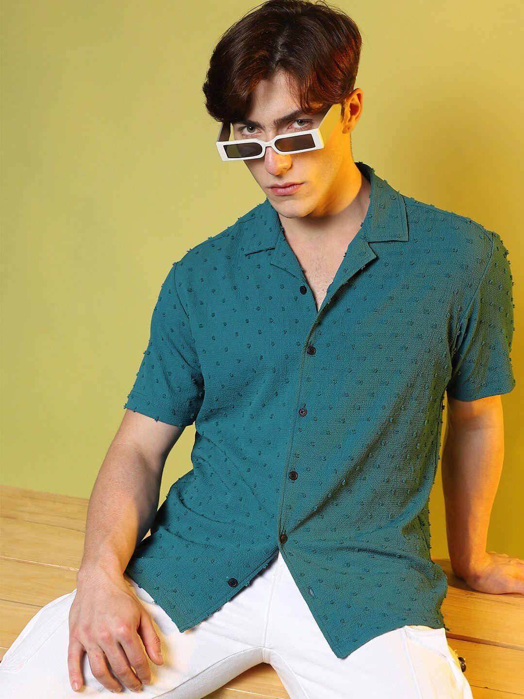 campus sutra classic opaque casual shirt