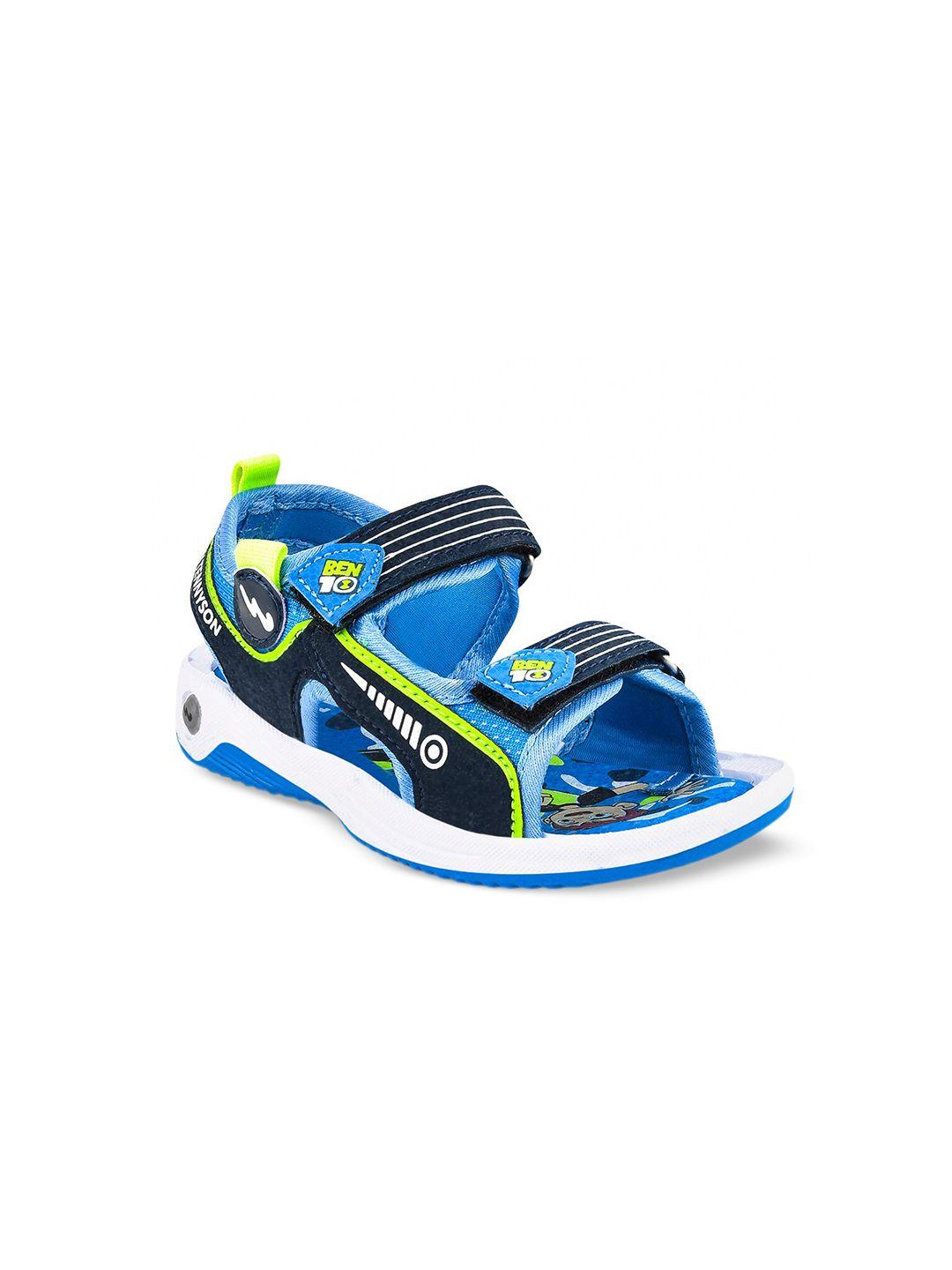 campus kids ben 10 printed sports sandals