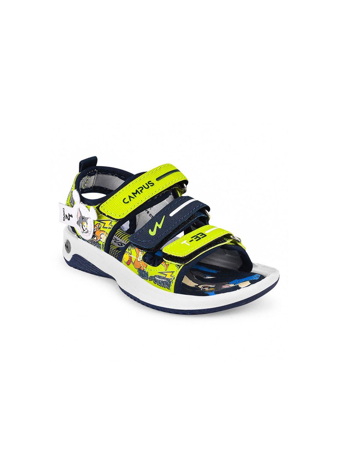 campus kids tom & jerry printed sports sandals