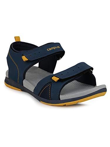 campus men's 2gc-16 navy/mstd sports sandals - 10uk/india 2gc-16