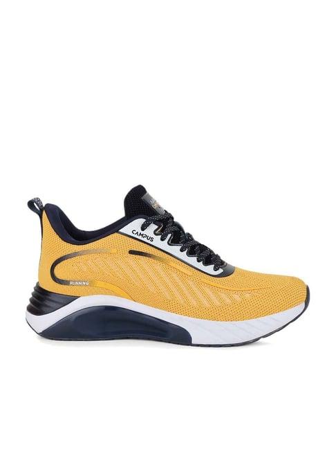 campus men's abacus mustard running shoes