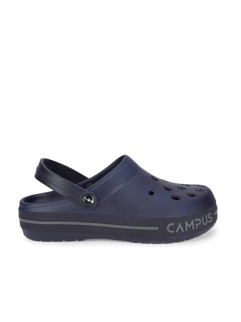 campus men's gc-4004 navy back strap clogs