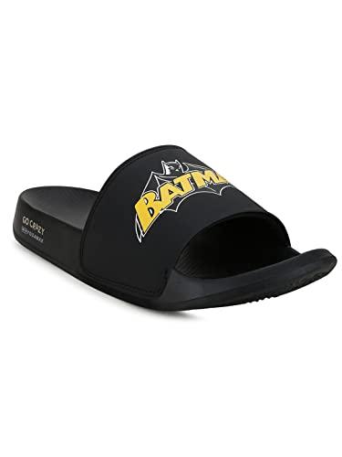 campus men's jl-007 blk/mstd slippers - 8uk/india jl-007