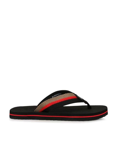 campus men's multicolor flip flops