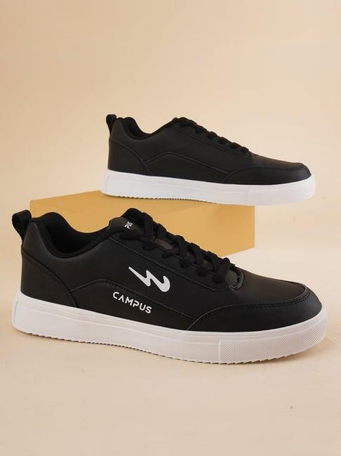 campus men's og-03 black casual sneakers