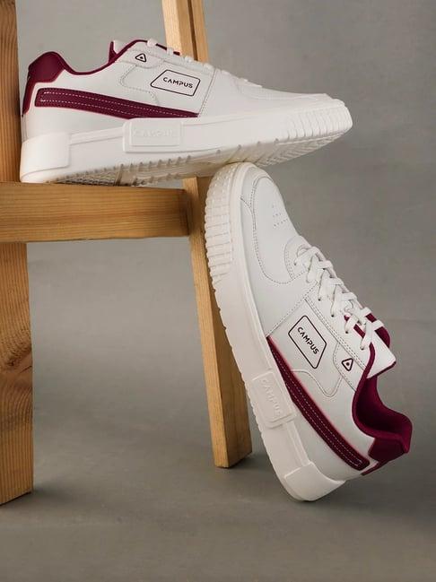 campus men's og-10 wine casual sneakers