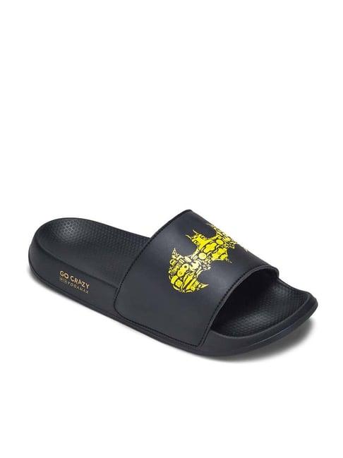 campus men's sl-441 black slides