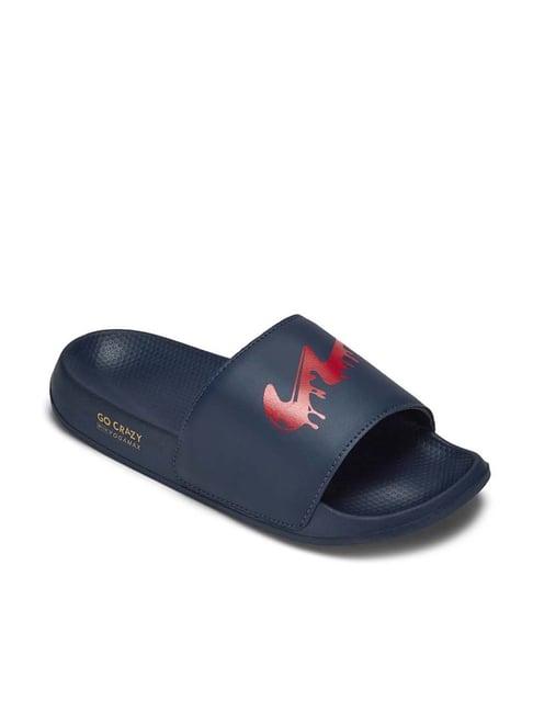 campus men's sl-443 navy slides