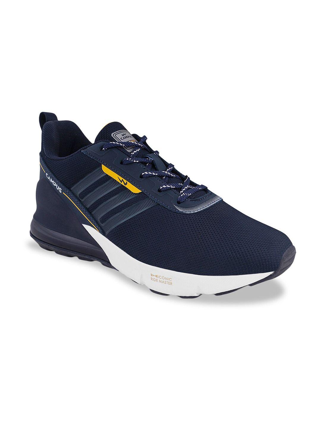 campus men blue mesh running non-marking shoes