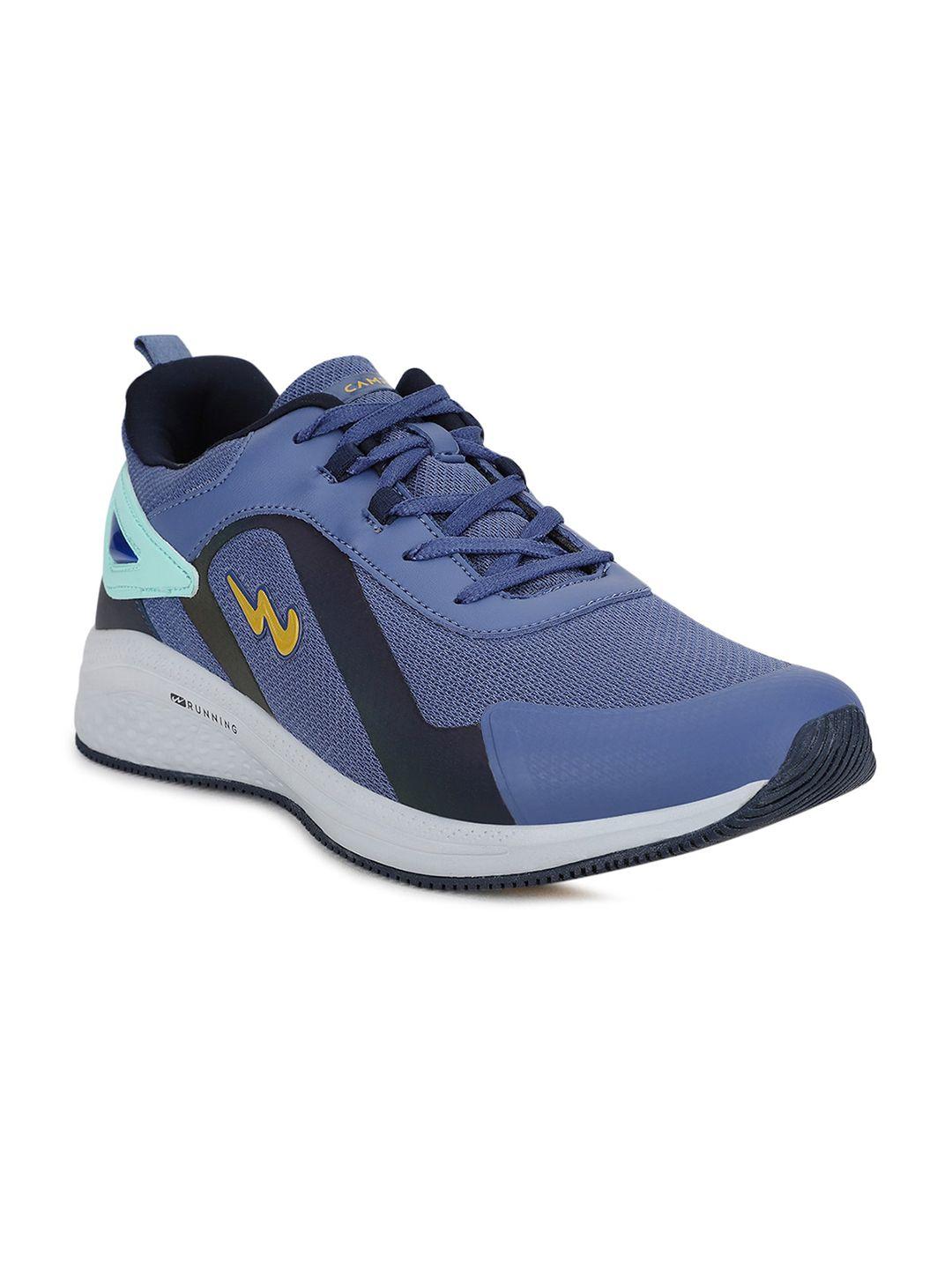 campus men blue mesh running shoes