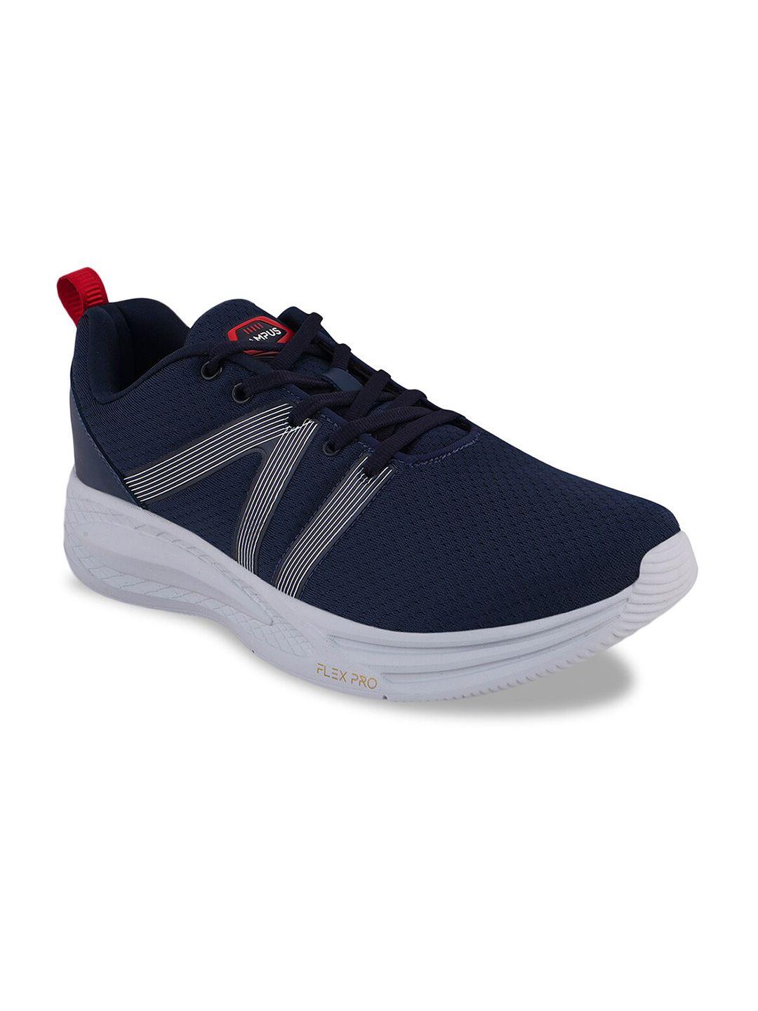 campus men bosco mesh lace-up non-marking running sports shoes