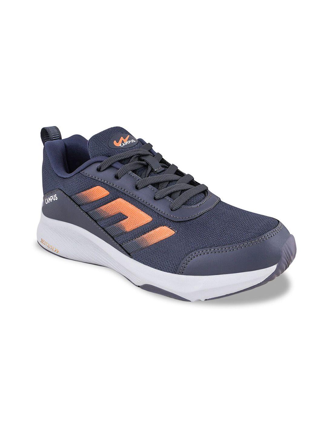 campus men grey mesh running non-marking shoes