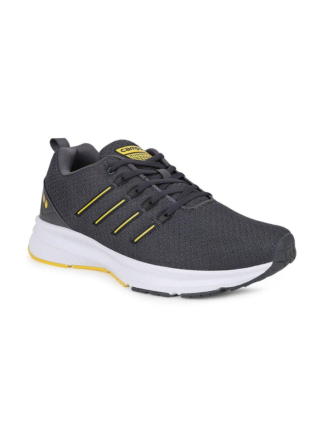 campus men grey mesh running shoes